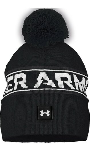 Under armour sales pom pom beanie