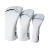 Bigmax Headcovers Off White 3 stuks