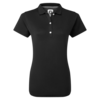 Footjoy Stretch Pique Dames Polo Shirt Zwart
