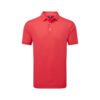 Footjoy Stretch Pique Heren Polo Shirt Hibiscus