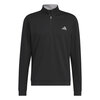 Golfsweater Adidas ELVTD 1/4 Rits Zwart