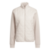 Adidas W Ultimate Quilted Dames Golfjas Beige