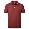 Footjoy Stretch Pique Polo Shirt Bordeaux