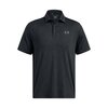 Under Armour Heren Playoff Golfpolo 3.0 Printed-Black Antracite Maat Medium