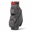BagBoy DG Lite 3 Cartbag Charcoal Rood