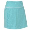 Footjoy Dames Geo Aerial Skort Wit Turquiose