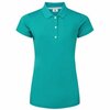 Footjoy Stretch Pique Dames Polo Shirt Turquoise Groen