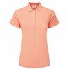 Footjoy Stretch Pique Dames Polo Shirt Papaya