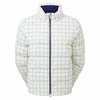 Footjoy Lightweight Insulated Women's Golf Jacket Windproof Beige Navy