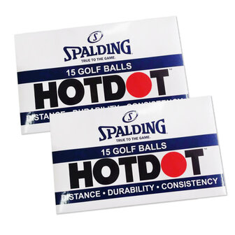 Spalding Hot Dot Golfballen 18 Pieces