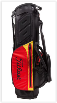 Titleist Players 4 Plus Stadry Standbag Black Red Yellow