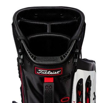 Titleist Players 4 Plus Stadry Standbag Black Red Yellow