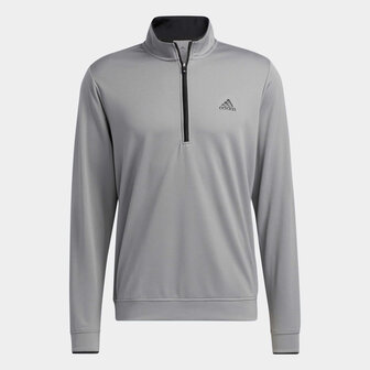 Adidas Lichtgewicht Quater Zipp Sweater Grijs