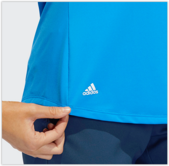 Adidas Ultimate Mouwloze Polo Kobalt