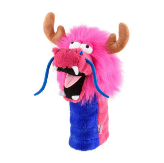 Daphne Headcover Driver Pink Dragon