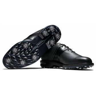 Footjoy black leather shop golf shoes