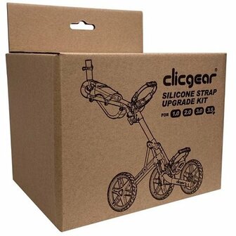 Clicgear Silicone Strap Upgrade Kit Black