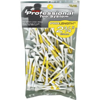 Pride Professional Tee System Yellow 6.9cm