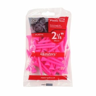 Masters 40 Plastiek Tees 54mm Pink