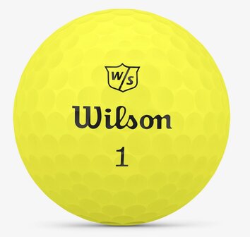 Golfballen Wilson Staff Duo Soft 2.5 Geel 2023