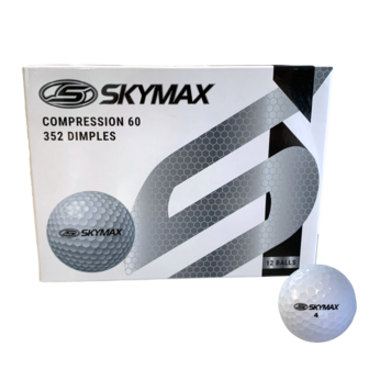 Golfb&auml;lle Skymax 12 St&uuml;ck Wei&szlig;