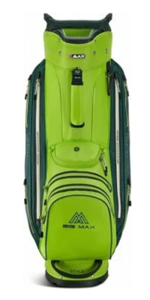Big Max Aqua Style 4 Cartbag Lime Forest Green