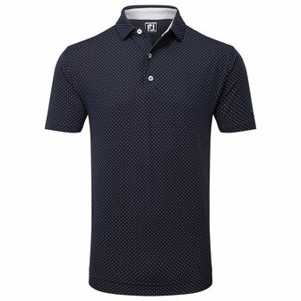 Footjoy Lisle Dot Polo Stylish Men s Golf Shirt 81675
