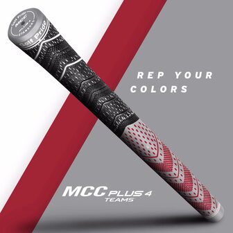 Golf Pride MCC Plus 4 Gray Red