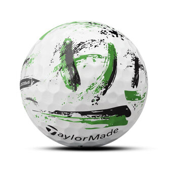 Golfballen Taylormade Speed Soft Ink Wit Lime