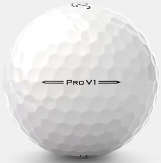 Golfballen ProV1 Titleist  2023