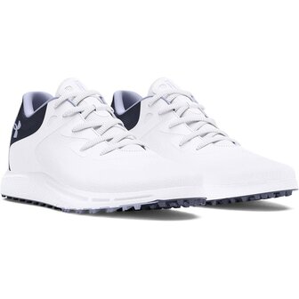 Under Armour W Charged Breathe 2 SL Wit Blauw