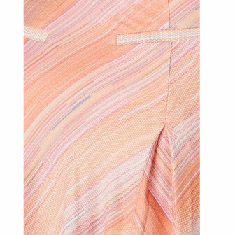 Callaway Striped Print Pleated 17&Prime; Golf Skort