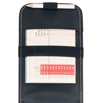 Masters Premium Leather Score Card Holder