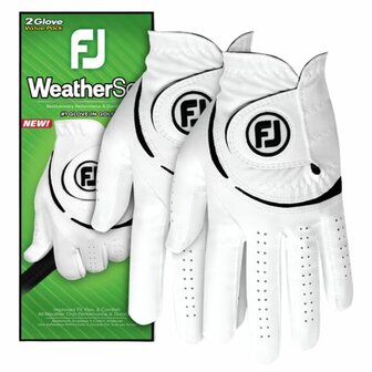 Footjoy Weathersof Lot de 2 gants pour homme 2024
