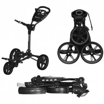 Fastfold Slim Golftrolley White