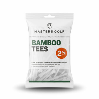 Bamboo Golftees 54mm 25 stuks