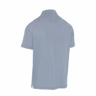 Callaway Herren Golfpolo Tee All Over Print Navy Bright White