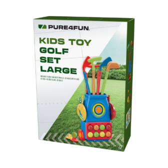 Pure4Fun Kids Toy Golf Set Large