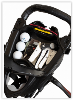 BagBoy Nitron Golftrolley Wit Blauw