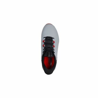 Skechers Go Golf Elite 6 Heren Golfschoenen Grijs Zwart Rood