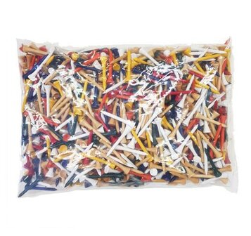 Mixed Tees 54 mm 1000 pieces