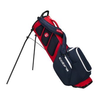 Cobra Ultralight Pro Stand Golf Bag Navy/Rood