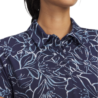 Under Armour Playoff 3.0 Printed Polo-Midnight Navy Dames