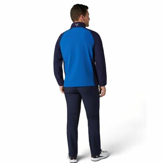 Callaway 1/2 Zip Heren Waterresistant Windproof Jacket Peacoat
