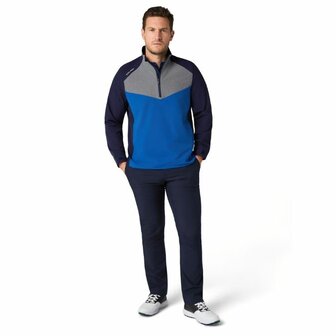 Callaway 1/2 Zip Heren Waterresistant Windproof Jacket Peacoat