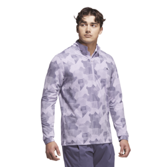 didas Go-To Print Z PowPlu Heren Midlayer