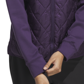 Adidas W Ultimate Quilted Dames Golfjas Aurplu