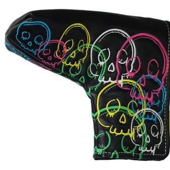 Legend Putter Headcover Lucky Zwart