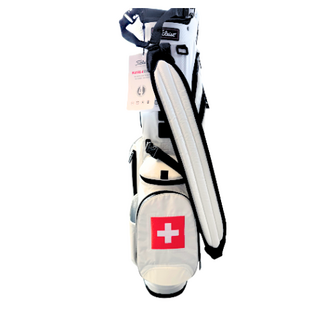 Titleist Players 4 Plus Stadry Standbag Wei&szlig; Rot