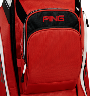 Ping Cartbag Traverse Rood Zwart